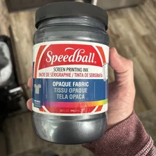 4820 Opaque Fabric Screen Printing Ink 32 Fl oz. Black Pearl