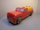 HANSE ( LEGO DENMARK ) VINTAGE 1950'S WOOD TANKER TRUCK VERY RARE ITEM VERY GOOD