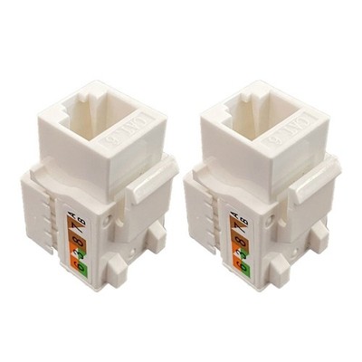 RJ45 Coupler Inline Adapter Keystone, Connector for Cat6 Cable Extender