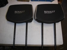 Renault clio sport 197 200 front seat head rests