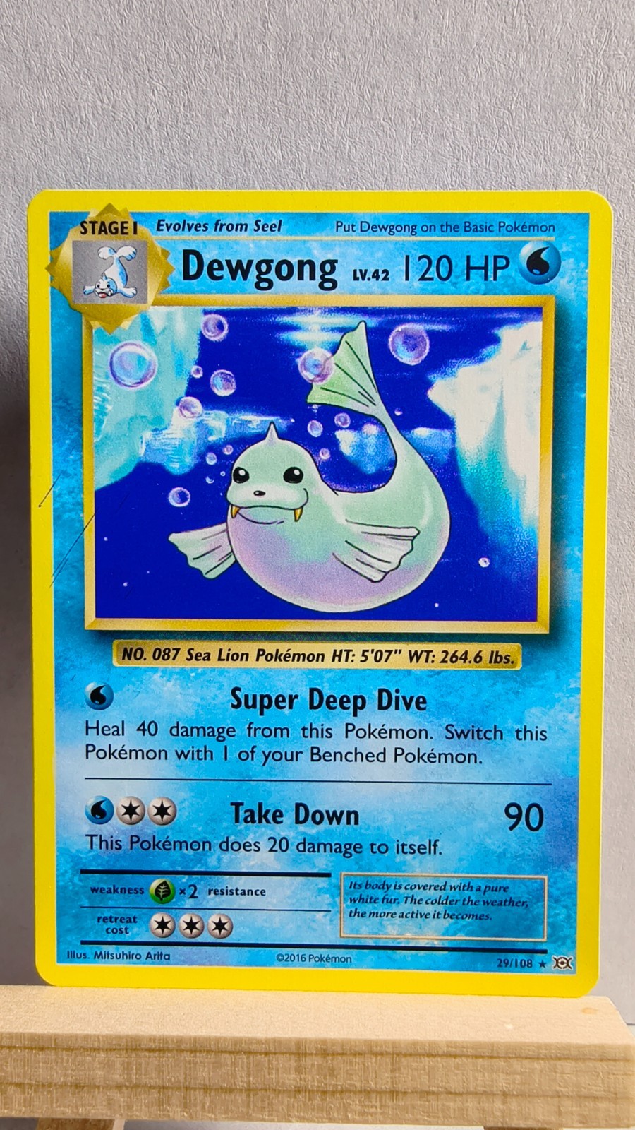 Dewgong [MP] - Pokemon TCG Evolutions 29/108 [Rare]