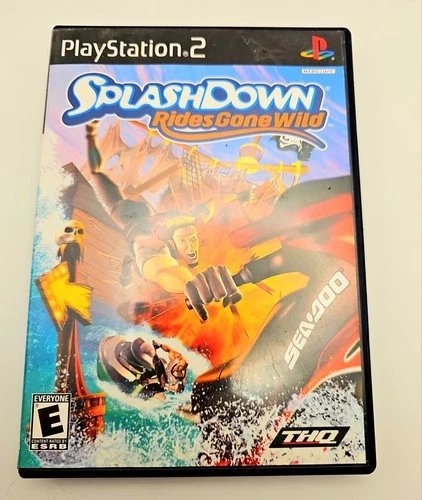 Splashdown: Rides Gone Wild PS2 Water Racing Game THQ PlayStation 2