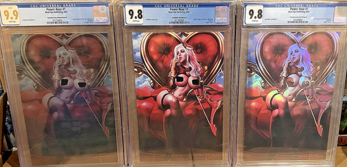 Power Hour #1 Fernando Rocha Valentines Special Variant B set of 3 CGC 9.8/9.9