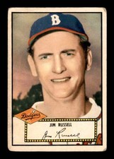 1952 Topps #51 Jim Russell   G/VG X2629289
