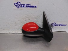 Peugeot 206cc POWERFOLD Mirror Red CONVERTIBLE 03-09 Drivers Right wing KKN