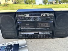 Pristine JVC PC-V1 C/J CD Cassette Boombox - 100 Original Hardware And Tested
