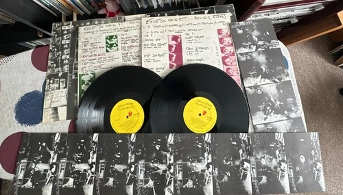 Rolling Stones 2x LP Exile On Main Street UK R/S 1st Press A2 B2 C2 D1 & P/CARDS