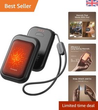 Sleek Card-Style Electric Hand Warmers with 3 Heat Settings & USB Charging