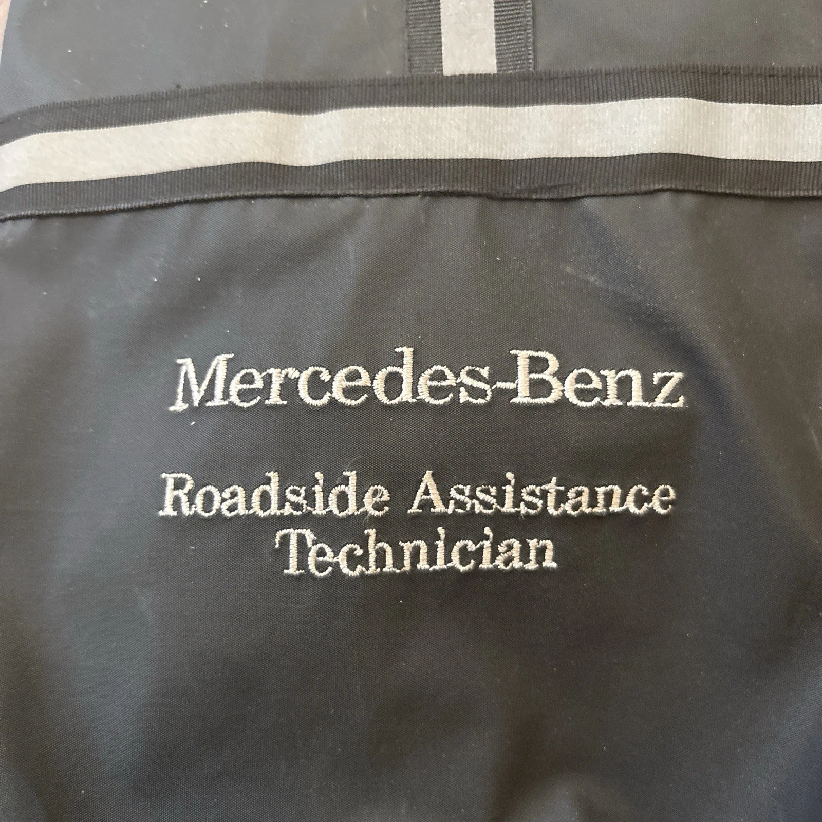 NWT Men’s L Vintage Mercedes-Benz Weatherproof Roadside Assistance Nylon Jacket image 4