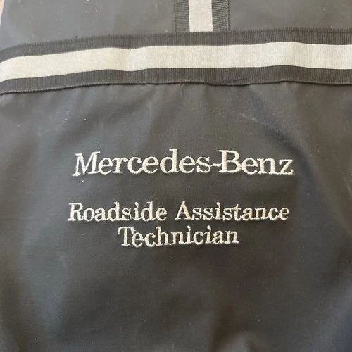 NWT Men’s L Vintage Mercedes-Benz Weatherproof Roadside Assistance Nylon Jacket image 4