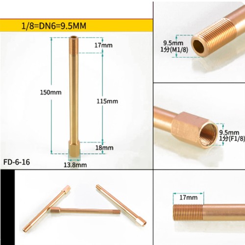 BSP Male To Female Brass Tap Thread Extension Connectors Adapters Fittingds - Picture 6 of 17
