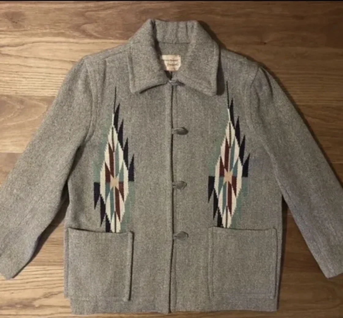 Chimayo Blanket In Vintage Outerwear Coats & Jackets For Women for