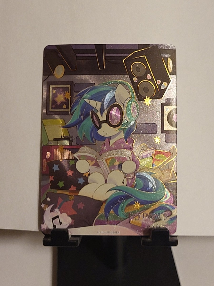 hippopprincess ガユン トレカ Kayou My little Pony CCG Card HY10-UR-014 DJ Pon-3 Pajamas Mint