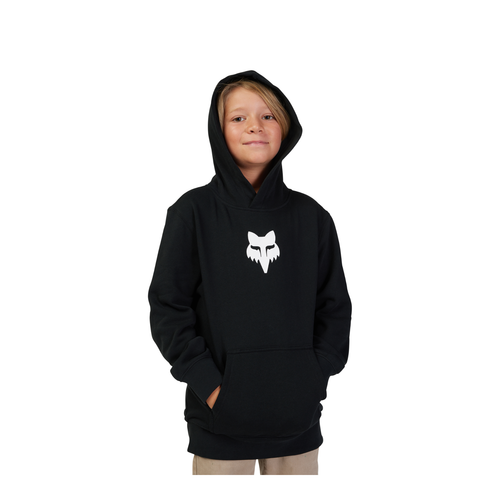 Fox Racing YOUTH Pullover Hoodie Hoody Sweatshirt Black YOUTH Medium WAS $49.95 - Picture 3 of 5