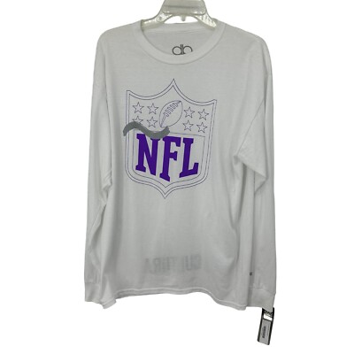 Dunbrooke Por La Cultura NFL Team Apparel Long Sleeve T Shirt Size Large