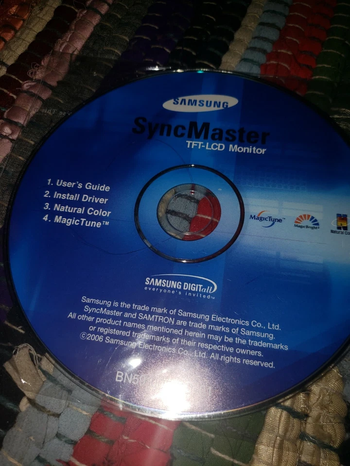 New ~ Samsung SyncMaster TFT-LCD Monitor (CD-ROM, 2007) - Image 4 of 4