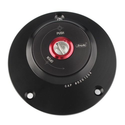 Black Fuel Filler Cover Gas Tank Cap w/Key For Yamaha FZ1 FZ6 YZF600 1000 R1 R6 - Picture 6 of 12