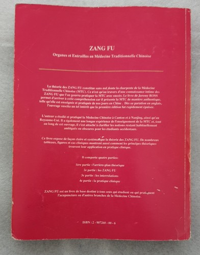 Organes Et Entrailles en Médecine Traditionnelle Chinoise, Zang Fu (1989) - Imagen 2 de 3
