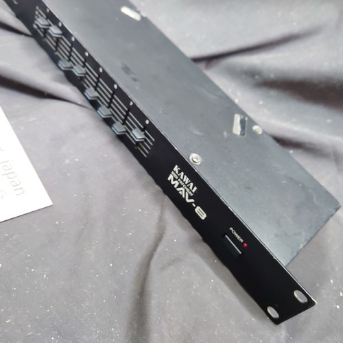 KAWAI MAV-8 MIDI Patchbay 8 outputs 4 inputs Splitter Rack sound module japan - Picture 2 of 7