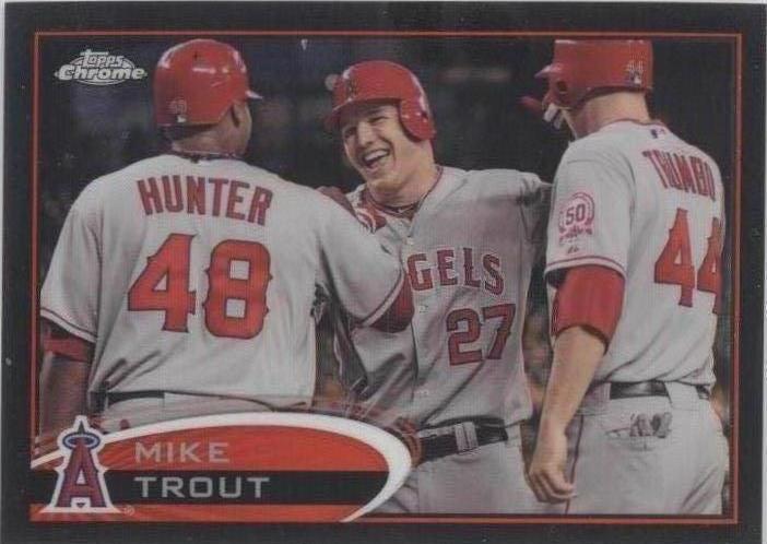 2012 Topps Chrome Mike Trout 10枚限定直筆サイン 2012 Topps Chrome - Mike Trout #144 for sale | eBay
