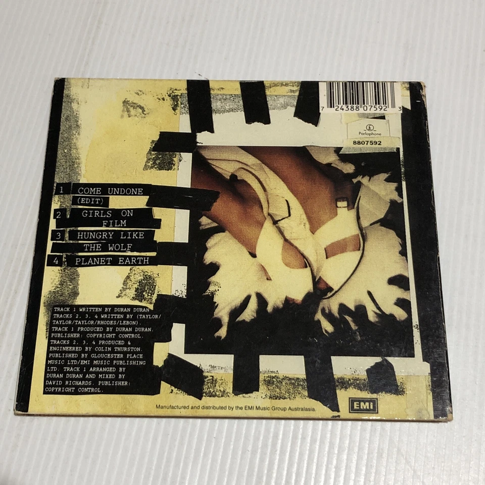 Duran Duran – Come Undone CD Digipak Maxi-Single Electronic Pop Rock Synth-pop - Image 3 of 4