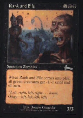 Rank and File - Urza's Legacy: #65, Magic: The Gathering Nm R107 - 第 1/1 張圖片