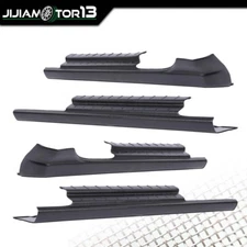 Fit For 2014-2018 Silverado 1500 Crew Cab Trail Armor Rocker Panel Protect Cover