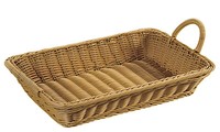 Kesper Brot- Und Obstkorb 41 X 29 X 8 Cm Aus Kunststoffgeflecht / Besteckkorb...