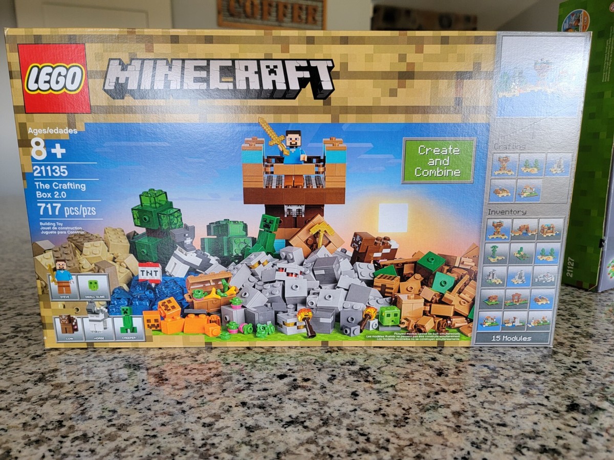 LEGO Minecraft: The Crafting Box (21135) NISB 673419263764|