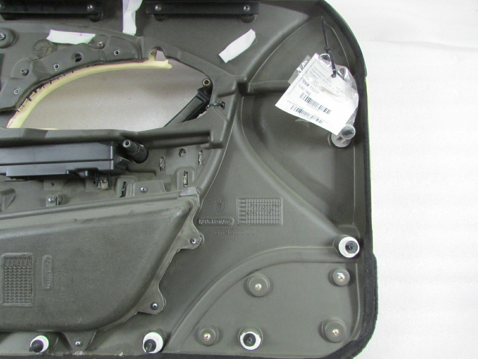 Maserati Quattroporte, RH, Right Rear Door Panel, Avorio, Used