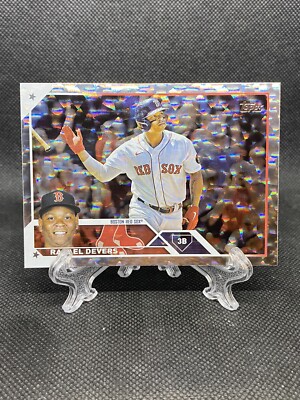 2023 Topps Series 1 RAFAEL DEVERS Collectors Super Box Silver Foil Board Red Sox
