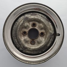 Ford Consul Zephyr Zodiac Ace Type Rim Embellishers x4 Stainless Steel Trim