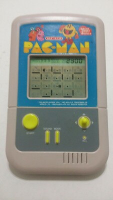Pac-man Micro Games of America handheld lcd game watch Namco