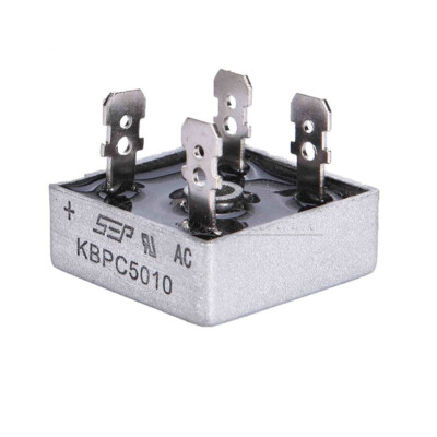 1/5/10PC KBPC5010 50A 1000V Metal Case Single Phases Diode Bridge Rectifier US