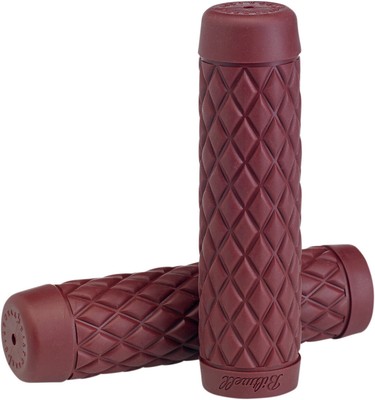 Biltwell Inc. Torker TPV Grips - Oxblood - 6705-0301