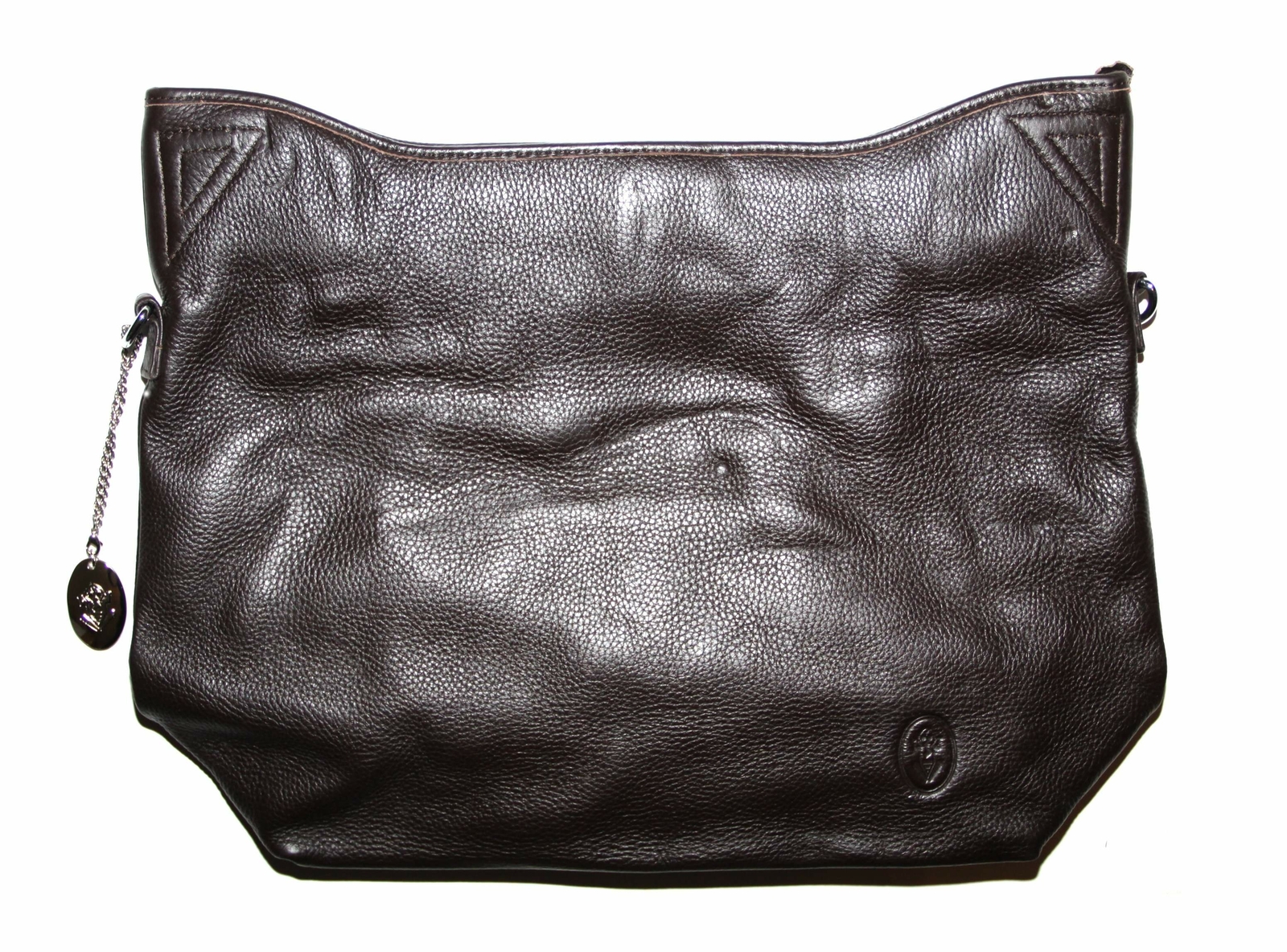 Smith and Canova Ladies Genuine Leather Dark Brown Bag Handbag Tote Shoulder Bag