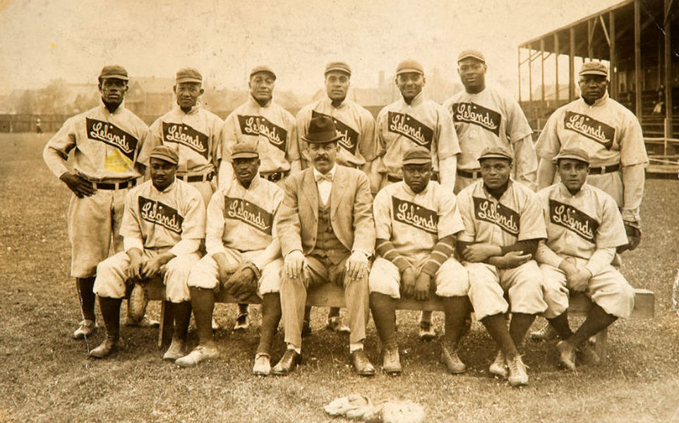 1909 LELAND GIANTS 8X10 TEAM PHOTO BASEBALL PICTURE NEGRO LEAGUE