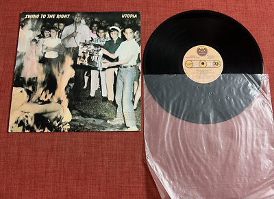 UTOPIA - Swing To The Right / Promo Vinyl LP Record / 1982 BRK 3666