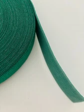 VELCRO® Brand ONE WRAP®  Dbl Sided Fastener Tape 1" Green 4 Yard Increments