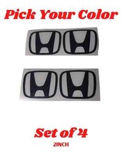 4 2 Inch Wheel Center Cap Decals Stickers Honda Accord Civic Si Hrv Element