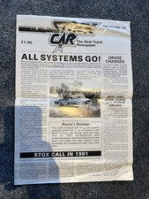 F1 Brisca Stock Car Newspaper Christmas 1990 Stockcar Formula 1