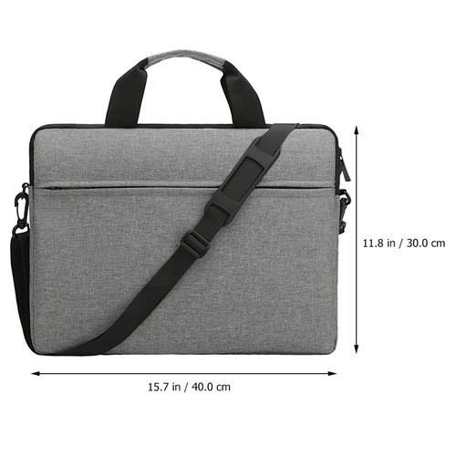 15,6 Zoll Notebook Handtasche Laptop Schutzbeutel mit Schultergurt - 第 8/12 張圖片