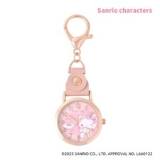 RARE Hello kitty kawaii Pink pocket watch analog Womens Sanrio official Unused