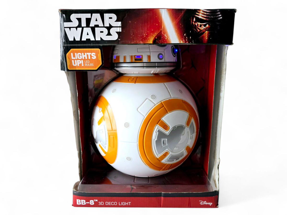 Star Wars BB-8 3D LED Wall Lamp – Disney Night Light – Collector