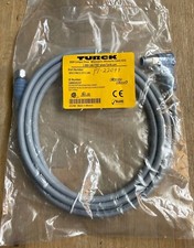 TURCK WSCV RKCV 572-2.4M EUROFAST CORDSET 100010157 5 PIN 250V 4A NEW SEALED