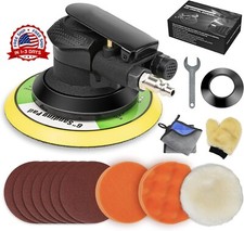 Lijadora orbital de aire comprimido 6" lijadoras pulidora NEUMATICA ROTO ORBITAL