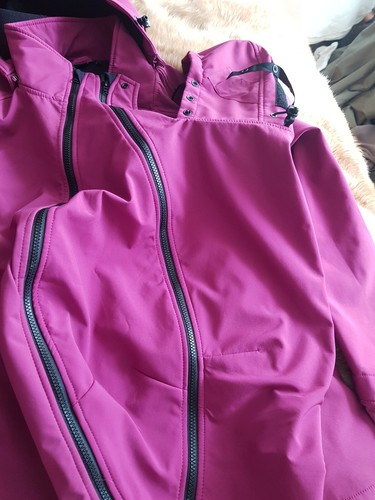 Mamalila Umstandsjacke Tragejacke Jacke Winter rosa Gr. S - Bild 5 von 12