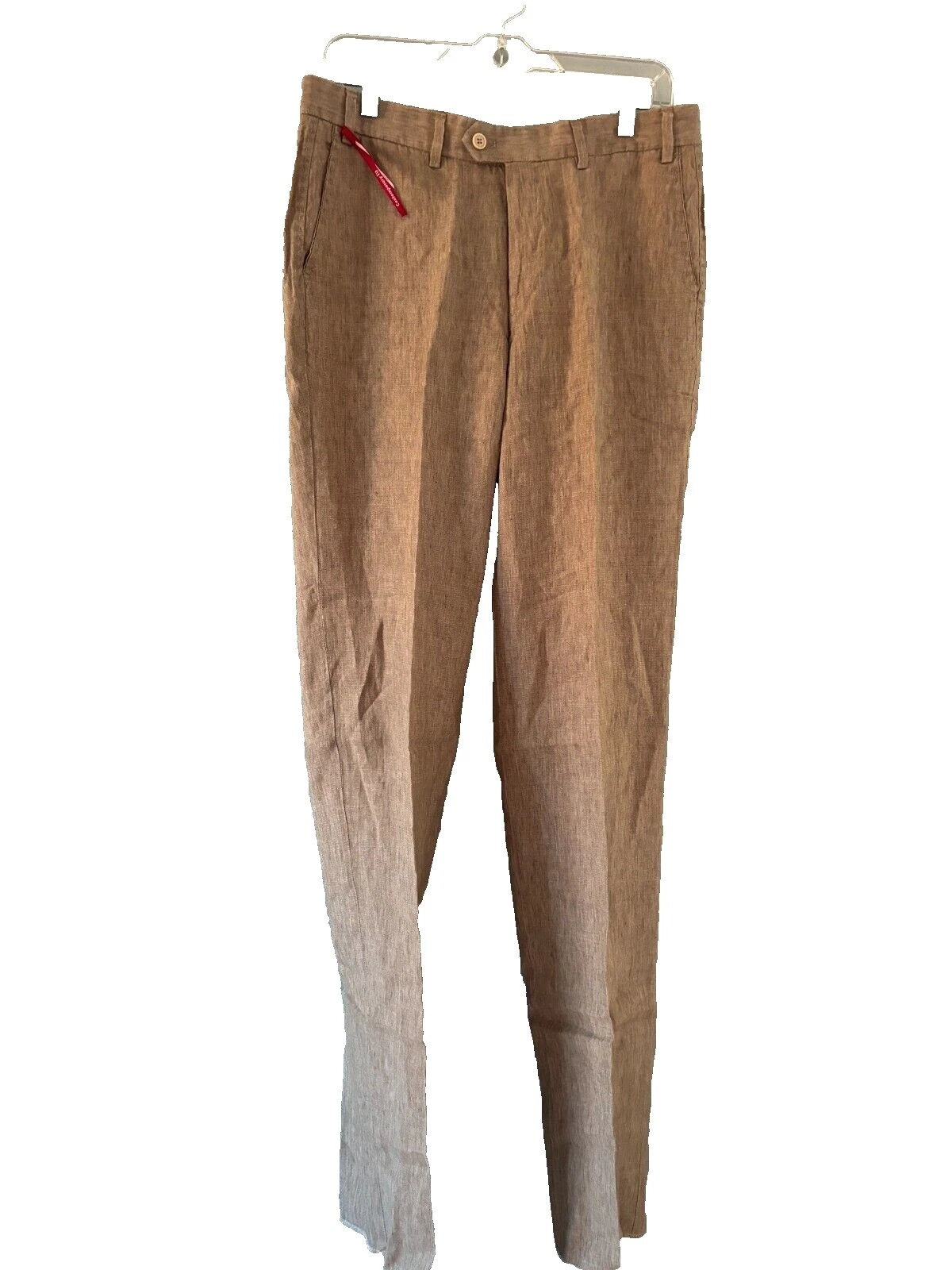 Brown Linen Pants for Men