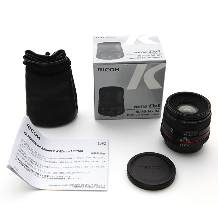 New HD PENTAX DA 35mm f/2.8 Macro Limited Lens (BLACK) K Mount Pentax-DA - Image 3 of 3