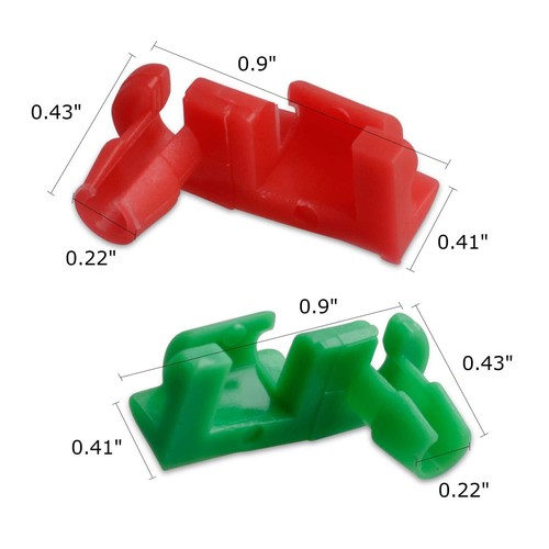 Tailgate Handle Rod Clip Tail Gate Assembly Door Lock Retainer Clips Com - Picture 5 of 5
